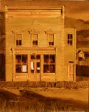 Bodie by Ed Diffenderfer, acrylic on board, sold Jun 2024