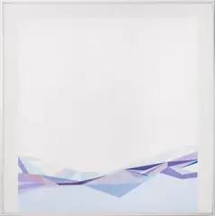 Space by Ed Baynard, 1960s, Oil on Masonite, sold Oct 2025