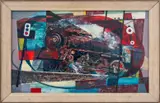 Engine by Harry Morningstern, Oil on Canvas, sold Oct 2025