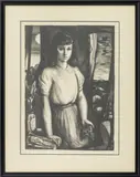 Ecclesiastes Essay V - Return to the Earth by Benton Murdoch Spruance, 1945, Lithograph, sold Oct 2025