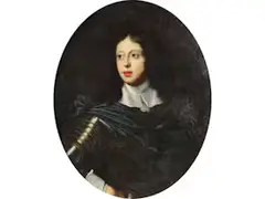 Portrait Eines Jungen Mannes in Rüstung aus dem Hause der Medici by Justus Sustermans, oil on canvas, offered Jun 2026