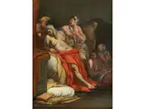 Trauernde Frauen by Giulio Carpioni, oil on canvas, offered Sep 2019