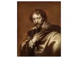 Portrait des Peter Paul Rubens by Anthonius van Dyck, oil on panel, sold Dec 2023