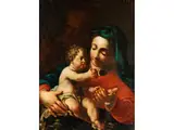 Madonna mit dem Jesusknaben by Sebastiano Conca, oil on canvas, offered Sep 2019