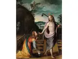 Noli me Tangere by Italienischer Manierist des 16. Jahrhunderts, oil on canvas, offered Mar 2026