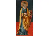 Heiliger Petrus by Bicci di Lorenzo, oil on panel, sold Jun 2025