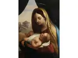 Madonna mit dem Kind in den Armen by Carlo Maratta, oil on canvas, offered Sep 2023