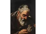 Der Heilige Petrus by Ercole de Maria, oil on canvas, offered Dec 2024