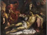Beweinung Christi by Anthonius van Dyck, oil on canvas, offered Sep 2024