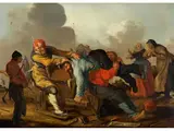 Geweldige Botticheyt by Adriaen van de Venne, oil on panel, sold Sep 2024