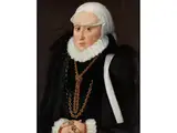 Portrait Einer Wohlhabenden Dame by Hans Muelich, oil on panel, sold Mar 2026