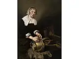 Untitled by Willem van Odekerken, oil on panel, offered Dec 2022