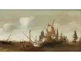 Untitled by Jacob Feyt de Vries, oil on panel, sold Dec 2022