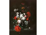 Blumenstillleben by Johann Baptist Hälszel, oil on copper, sold Jun 2026