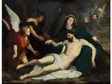 Beweinung Christi by Anthonius van Dyck, oil on copper, offered Jul 2018