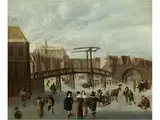 Eisvergnügen by Cornelis Beelt, oil on canvas, offered Sep 2017