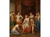 Toilette der Venus by Johann Michael Hess, oil on canvas, offered Jul 2015
