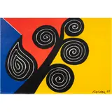 Autumn Harvest by Alexander Calder, 1969, lithograph, sold Jul 2024
