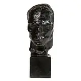 Head by Mauro Corda, bronze sculpture, sold Jul 2024