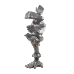 Jester by Robert Charland, 2007, bronze, sold Jul 2024