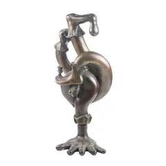 Jester by Robert Charland, bronze, sold Jul 2024