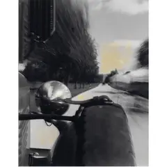 1/100 Sec. bei 70 km/h by Anton Stankowski, 1930, gelatin silver print, sold Jul 2024
