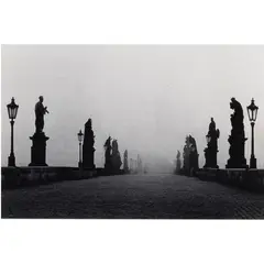 Charles Bridge by Michael Kenna, gelatin silver print, sold Jul 2024