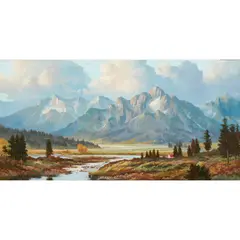High Country by Beverly Carrick, 1981, oil on canvas, sold Jul 2024