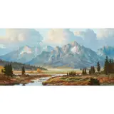 High Country by Beverly Carrick, 1981, oil on canvas, sold Jul 2024