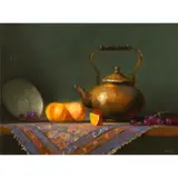Untitled by Ernest Morton Baber, oil on board, sold Jul 2024