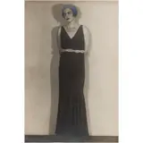 Portrait of Edith G. Strauss," circa 1930s by Man Ray, gelatin silver print, sold Jul 2024