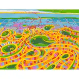 San Francisco by Risaburo Komura, 1975, screenprint, sold Jul 2024