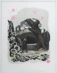 Vignette (Wishing Well) by Kerry James Marshall, 2010, Etching and Aquatint on Paper, sold Oct 2025