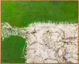 Paysage d'Homme by Key Sato, 1972, Oil on Canvas, sold Oct 2025