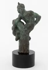 Untitled by Alex Giannis, Bronze Sculpture of a Satyr, sold Oct 2025