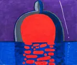 The Severed Head of Orpheus Afloat at Sea Still Sang:... by Domenick Capobianco, 2008, Oil on Canvas, sold Oct 2025