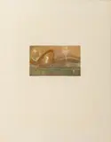 Enchanted Sky by Maurice Sievan, 1970, Watercolor on Paper, sold Oct 2025