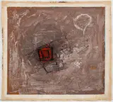 Abstract Composition by Elfi Schuselka, Oil on Canvas, sold Oct 2025