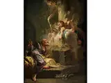 Der Heilige Petrus im Gefängnis by Frans Anton Maulbertsch, oil on canvas, sold Jun 2016