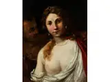 Satyr mit Venus by Hans von Aachen, oil on canvas, sold Dec 2018