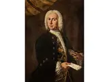 Bildnis Eines Adeligen Herrn by Italienischer Portraitist aus dem Kreis von Alessandro Longhi,1733 Venedig – 1813, oil on canvas, offered Dec 2018