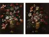 Blumenstillleben by genannt „Mario dei Fiori“ Mario Nuzzi, oil on canvas, sold Sep 2018