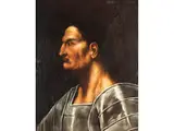 Portrait Eines Soldaten by Pietro della Vecchia, oil on canvas, offered Dec 2025