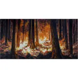 Ashes to Ashes by Jacqueline Gilmore, 2016, oil on canvases, sold Jul 2024