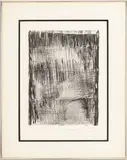 Abstract Ladder Composition by Perla Krauze Kleimbort, 1995, Lithograph on Paper, sold Oct 2025
