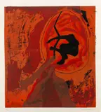 Abstract Figural Composition by Eric Rosen, Lithograph in Colors on Paper, sold Oct 2025