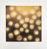 Dome Two by Ross Bleckner, 2002, Etching and Aquatint in Colors on Paper, sold Nov 2025