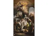 Mariä Geburt by Antonio Bellucci, oil on canvas, offered Sep 2023