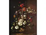 Blumenstillleben by Jean-Michel Picart, oil on canvas, offered Mar 2025