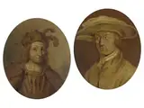 Miniaturportraits by Jan Stolker, oil on copper, offered Mar 2026